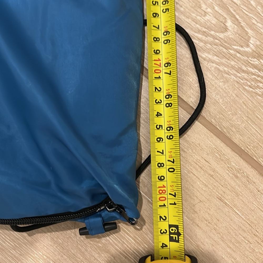 Coleman Alpine 40 Degrees F Sleeping Bag | Blue Exterior, Gray & Blue Lining - Picture 6 of 7